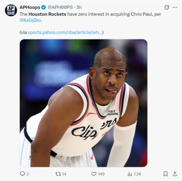 云开体育官网-曝火箭对保罗毫无兴趣！市场上又多2选择 美媒解析或有意哈登怀特